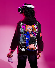 Android 18 Hoodie • Dragon Ball - Rabbit Comic