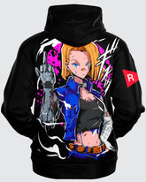 Android 18 Hoodie • Dragon Ball - Rabbit Comic
