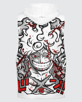 Luffy Gear 5 Sleeveless Hoodie • One Piece