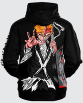 Ichigo Kurosaki Hoodie • Bleach - Rabbit Comic