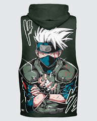 Kakashi Hatake Sleeveless Hoodie