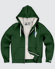 Levi Ackerman Microfleece Zip Hoodie • Attack On Titan - Rabbit Comic