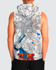 Goku Ultra Saiyan Sleeveless Hoodie • Dragon Ball