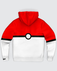 Pokeball Zip Up Hoodie • Pokemon