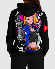 Android 18 Hoodie • Dragon Ball - Rabbit Comic