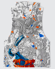 Goku Ultra Saiyan Sleeveless Hoodie • Dragon Ball