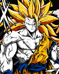 Goku SSJ3 Sleeveless Hoodie • Dragon Ball