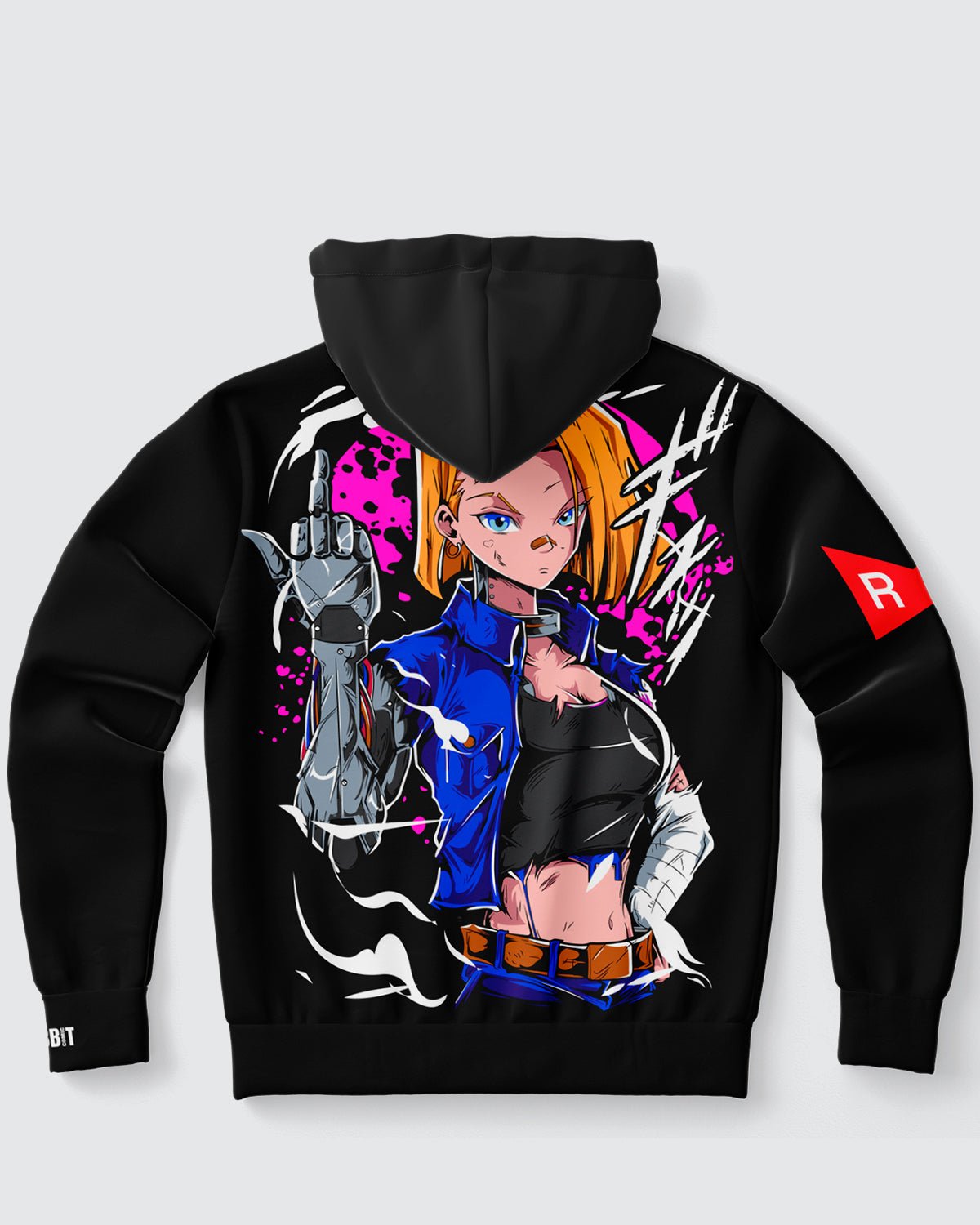 Android 18 Hoodie • Dragon Ball - Rabbit Comic