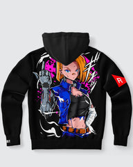 Android 18 Hoodie • Dragon Ball - Rabbit Comic