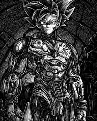 Goku Machine Sleeveless Hoodie • Dragon Ball