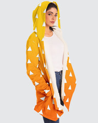 Zenitsu Agatsuma Cosplay Cloak • Demon Slayer