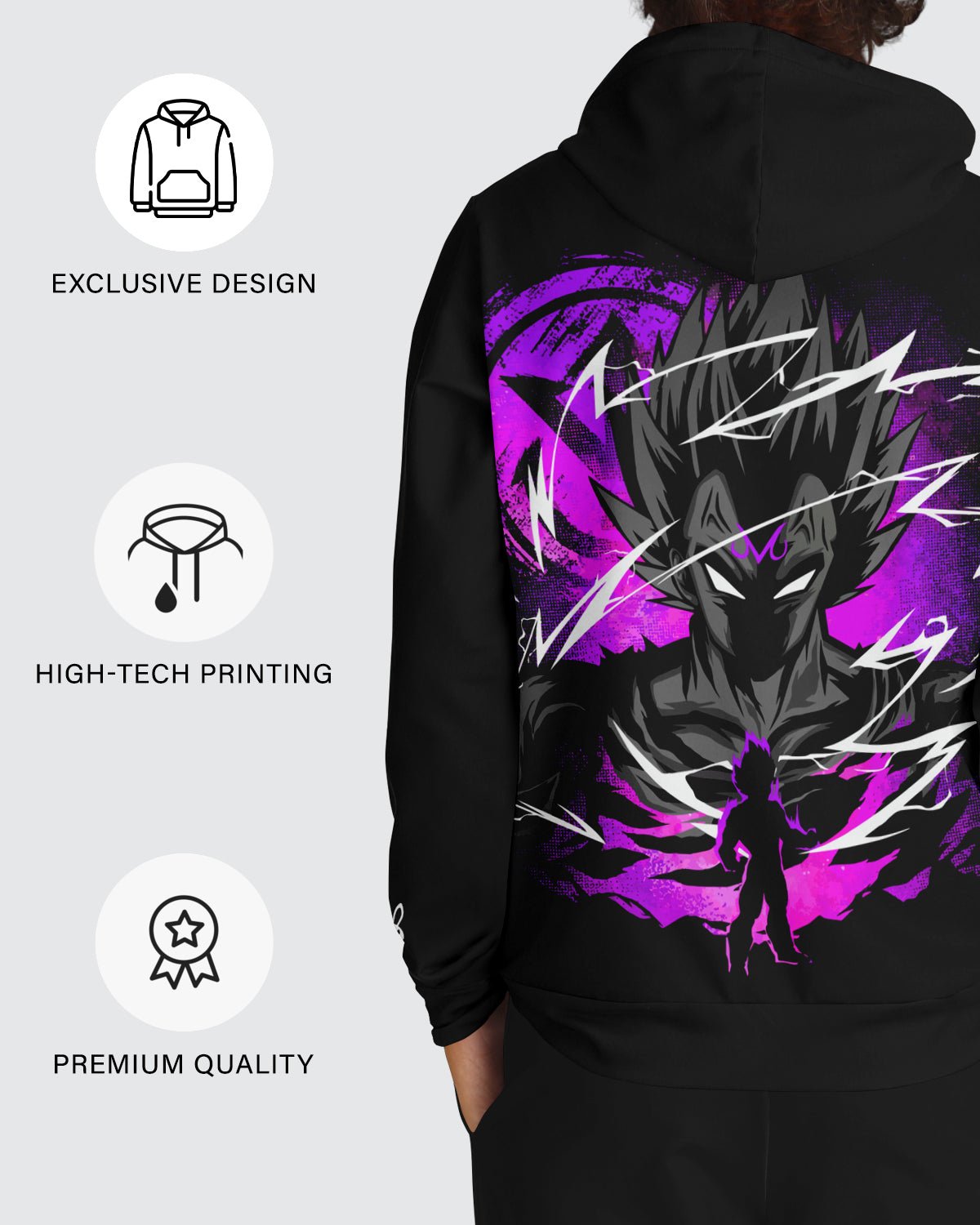 Majin Vegeta Hoodie • Dragon Ball