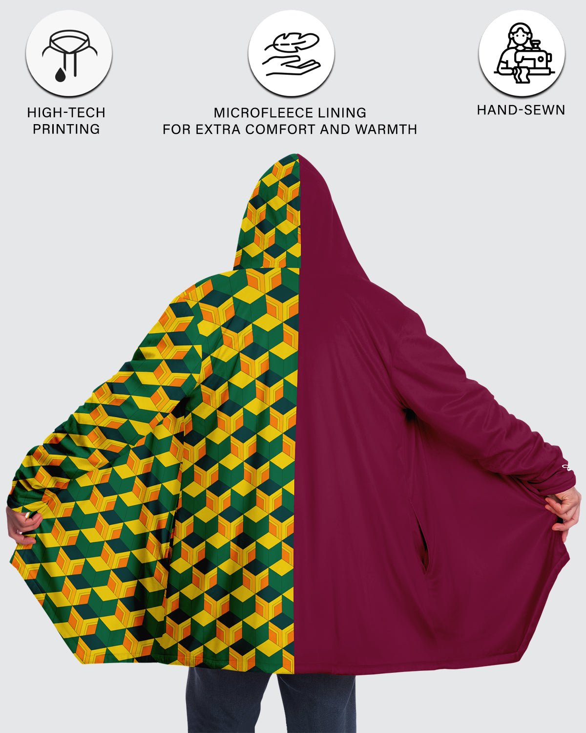 Giyu Tomioka Cosplay Cloak • Demon Slayer - Rabbit Comic