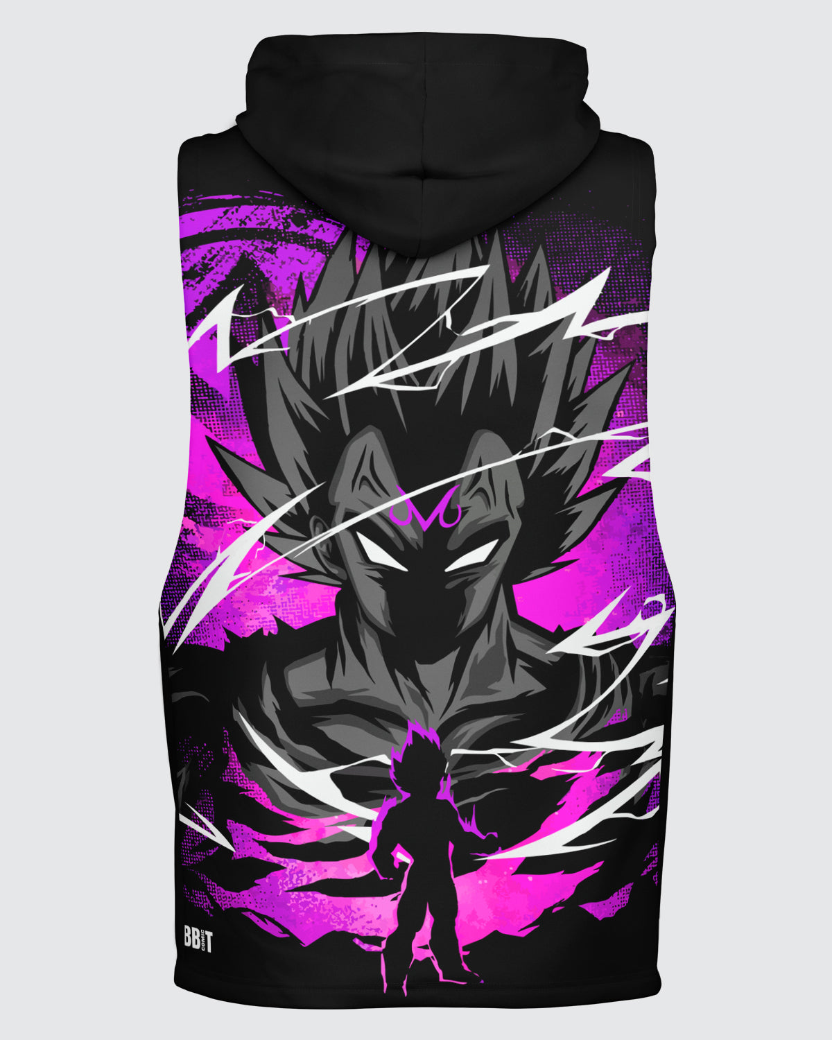 Majin Vegeta Sleeveless Hoodie • Dragon Ball