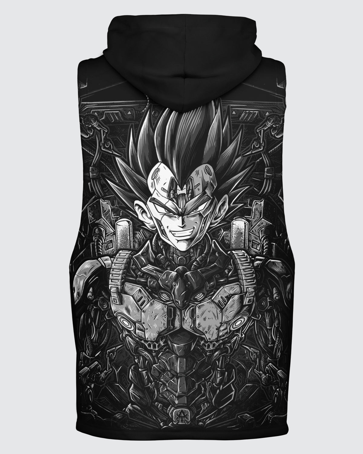 Vegeta Machine Sleeveless Hoodie • Dragon Ball