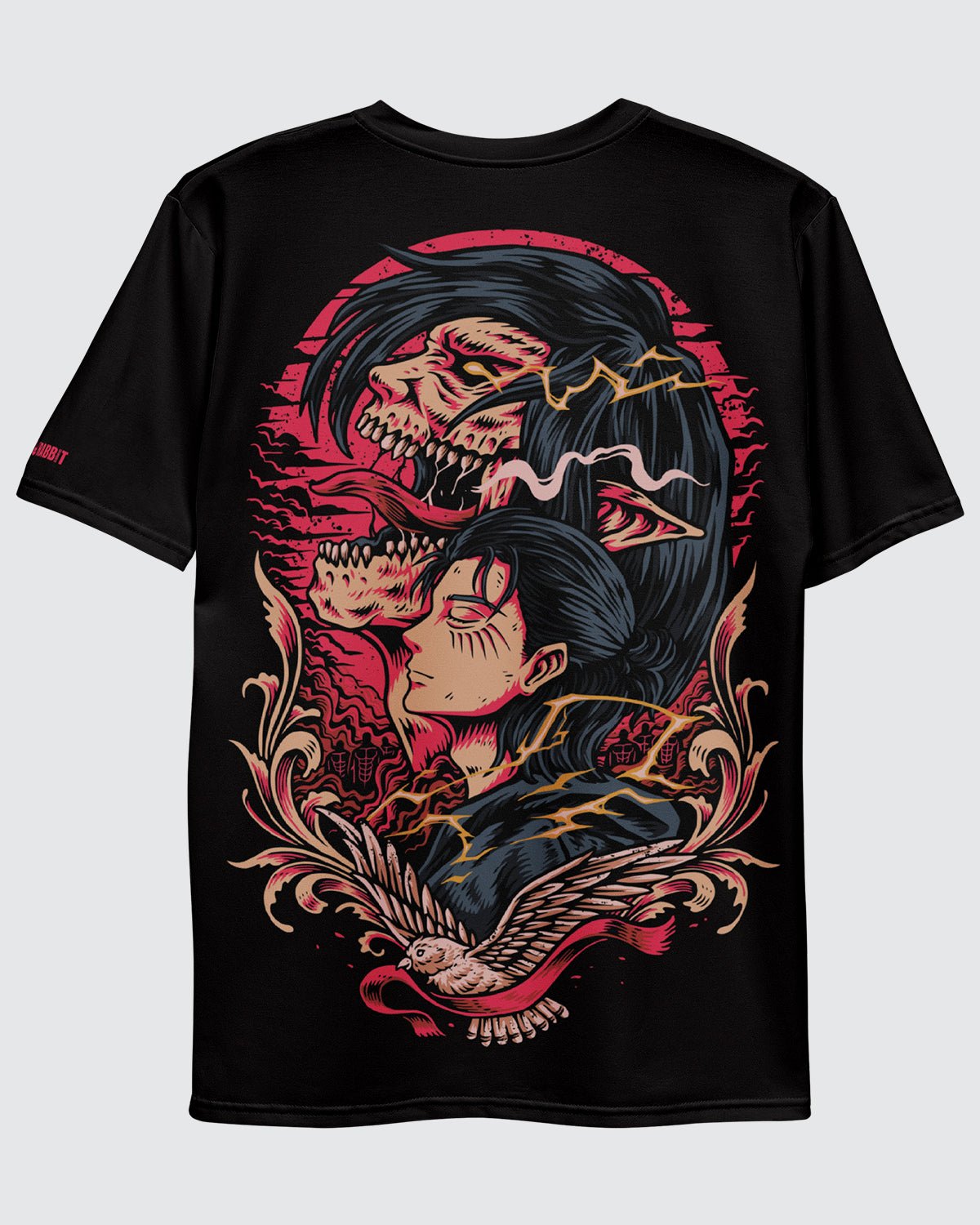 Eren Yeager T-shirt • Attack On Titan - Rabbit Comic