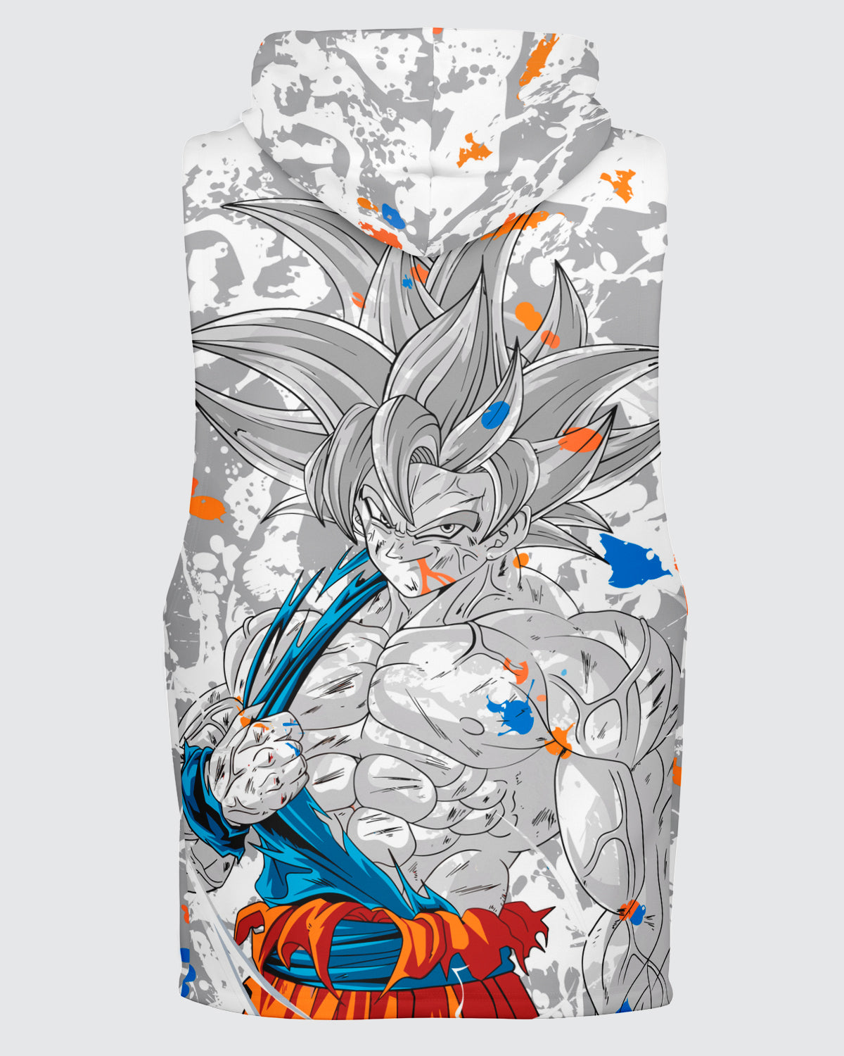 Goku Ultra Saiyan Sleeveless Hoodie • Dragon Ball