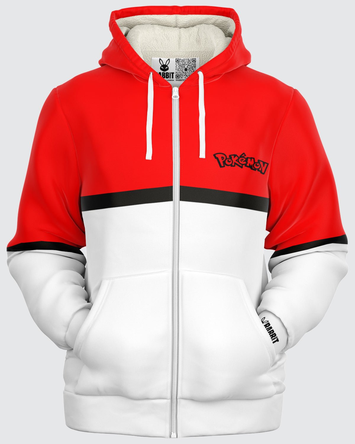 Pokeball Zip Up Hoodie • Pokemon