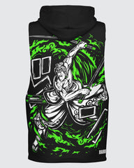 Roronoa Zoro Sleeveless Hoodie • One Piece