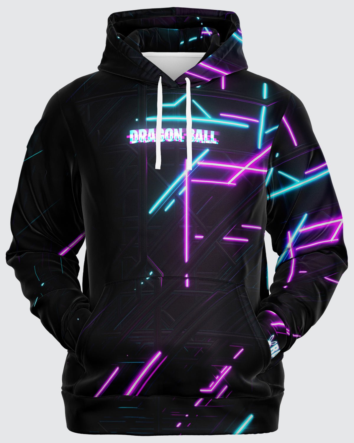 Goku and Vegeta Neon Hoodie • Dragon Ball - Rabbit Comic