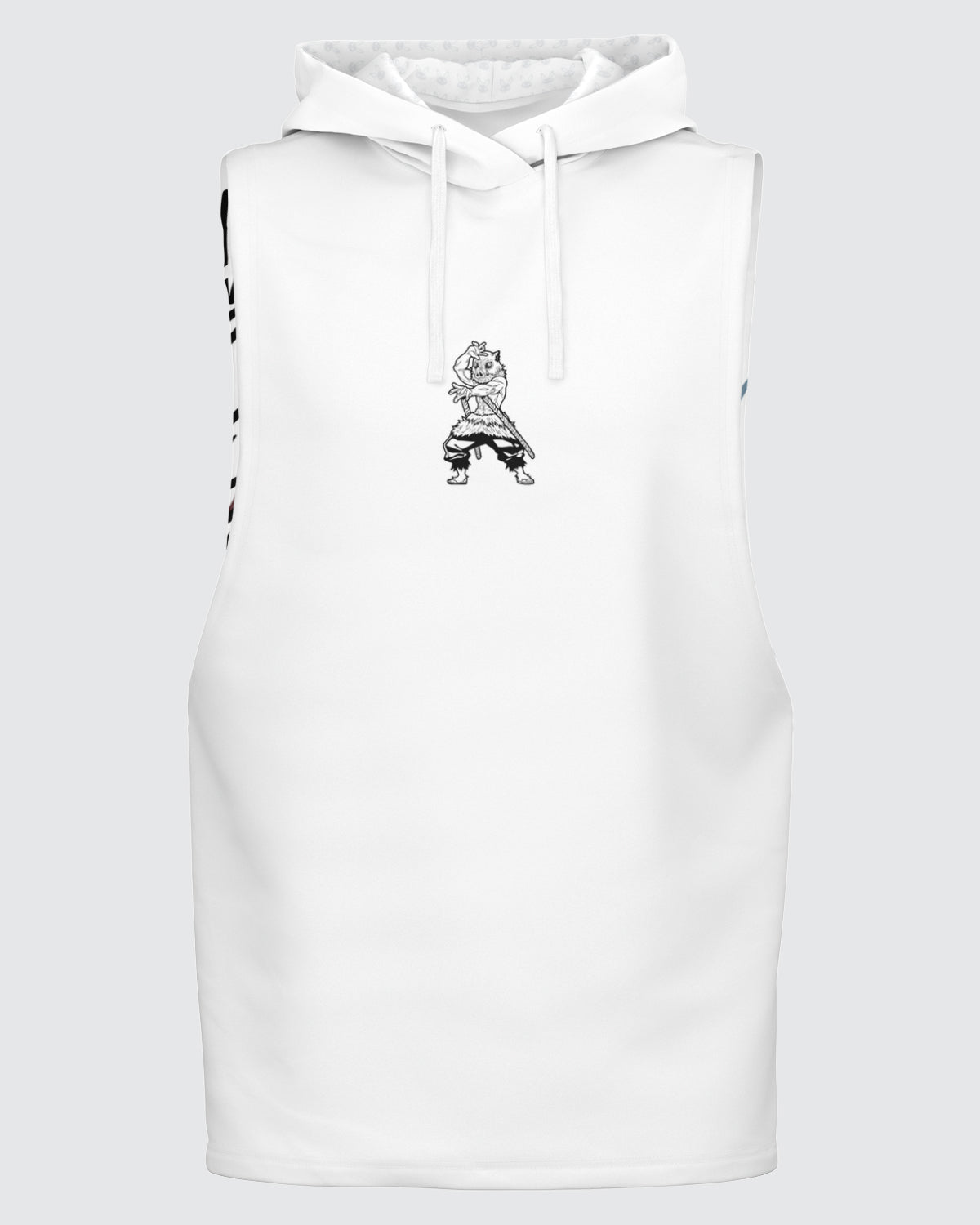 Inosuke Sleeveless Hoodie • Demon Slayer