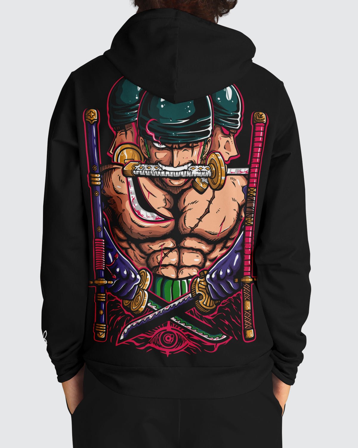 Roronoa Zoro Santoryu Hoodie • One Piece