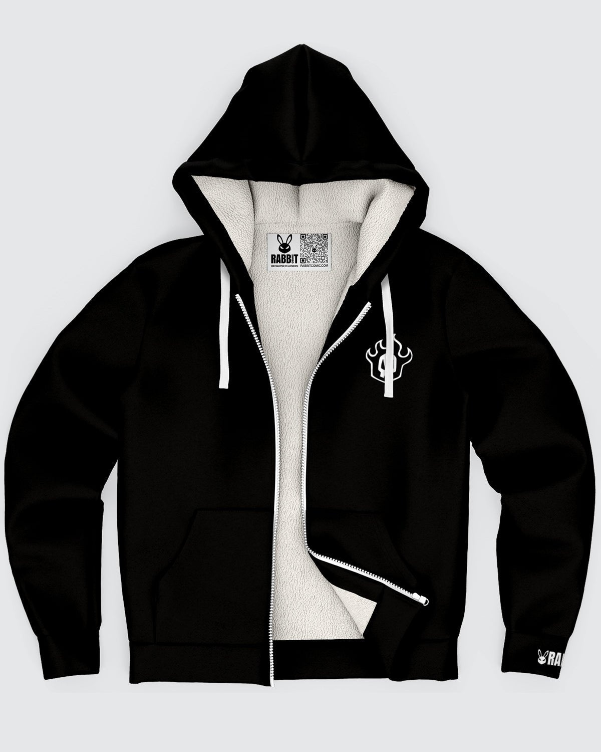 Ichigo Kurosaki Hollow Zip Hoodie • Bleach Anime - Rabbit Comic