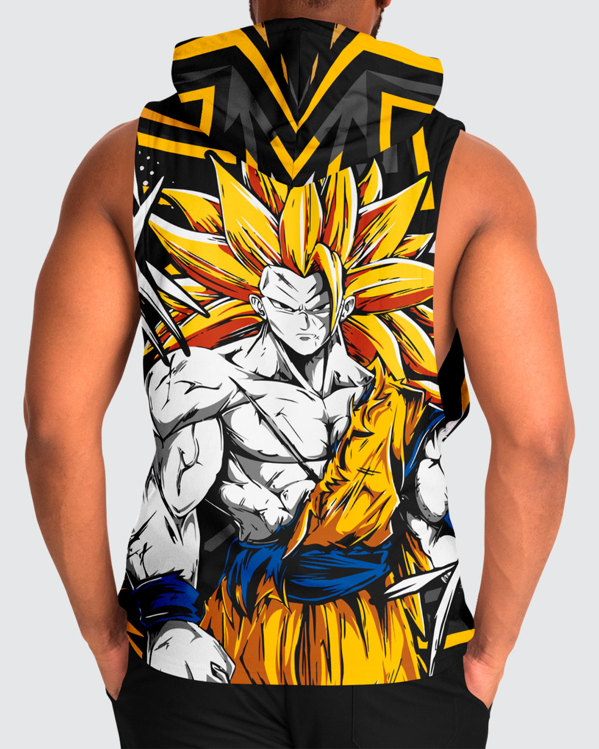 Goku SSJ3 Sleeveless Hoodie • Dragon Ball