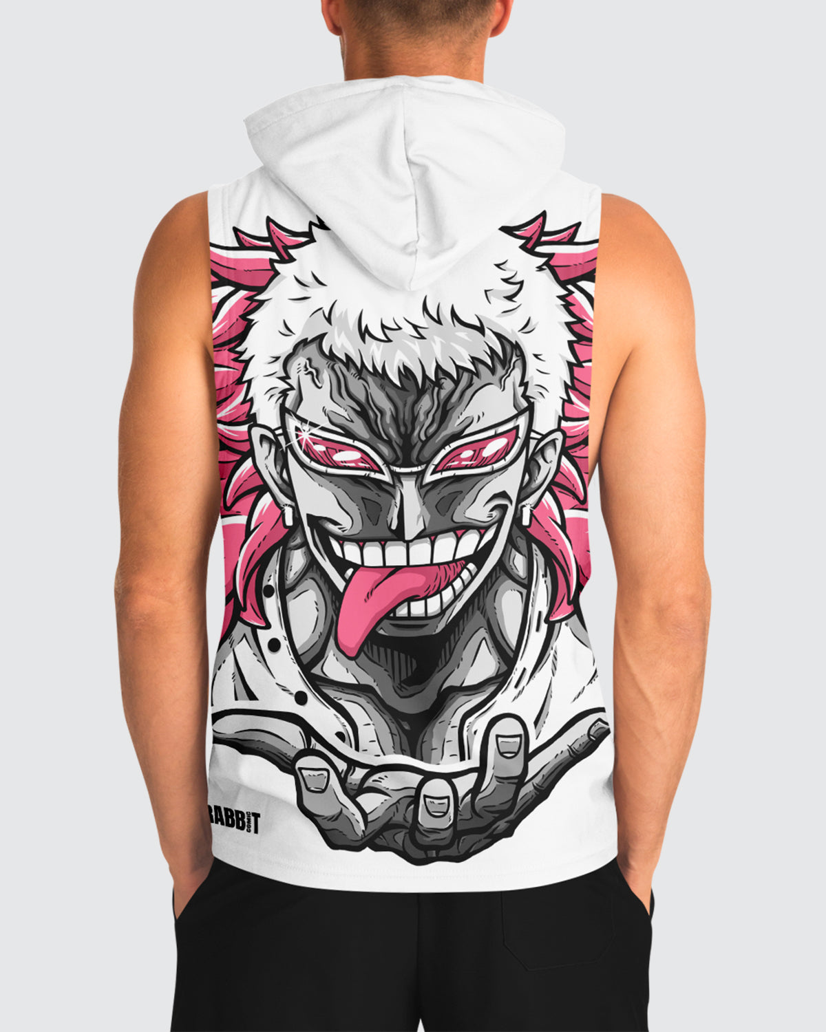 Doflamingo Joker Sleeveless Hoodie • One Piece