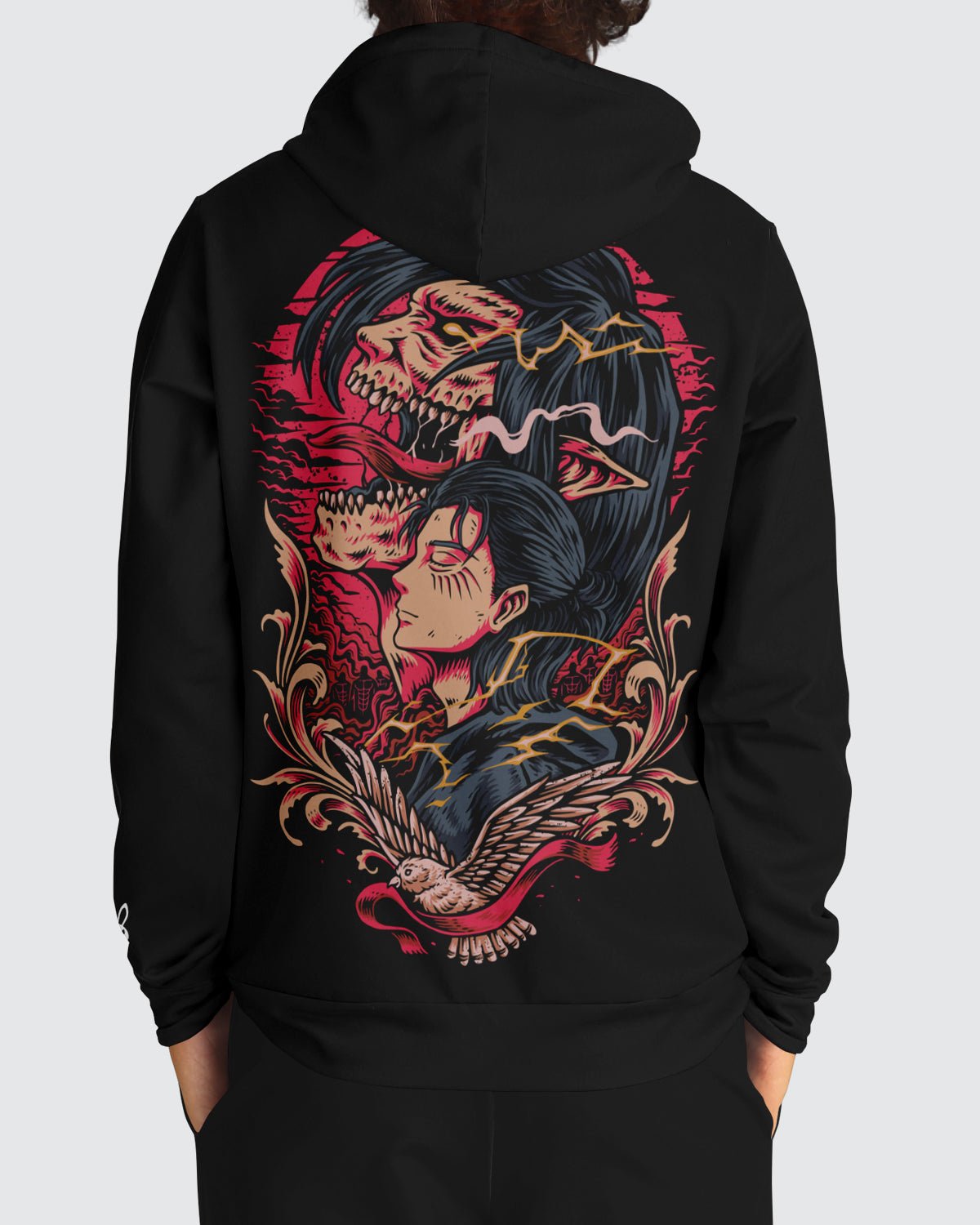 Eren Yeager Hoodie • Attack On Titan - Rabbit Comic