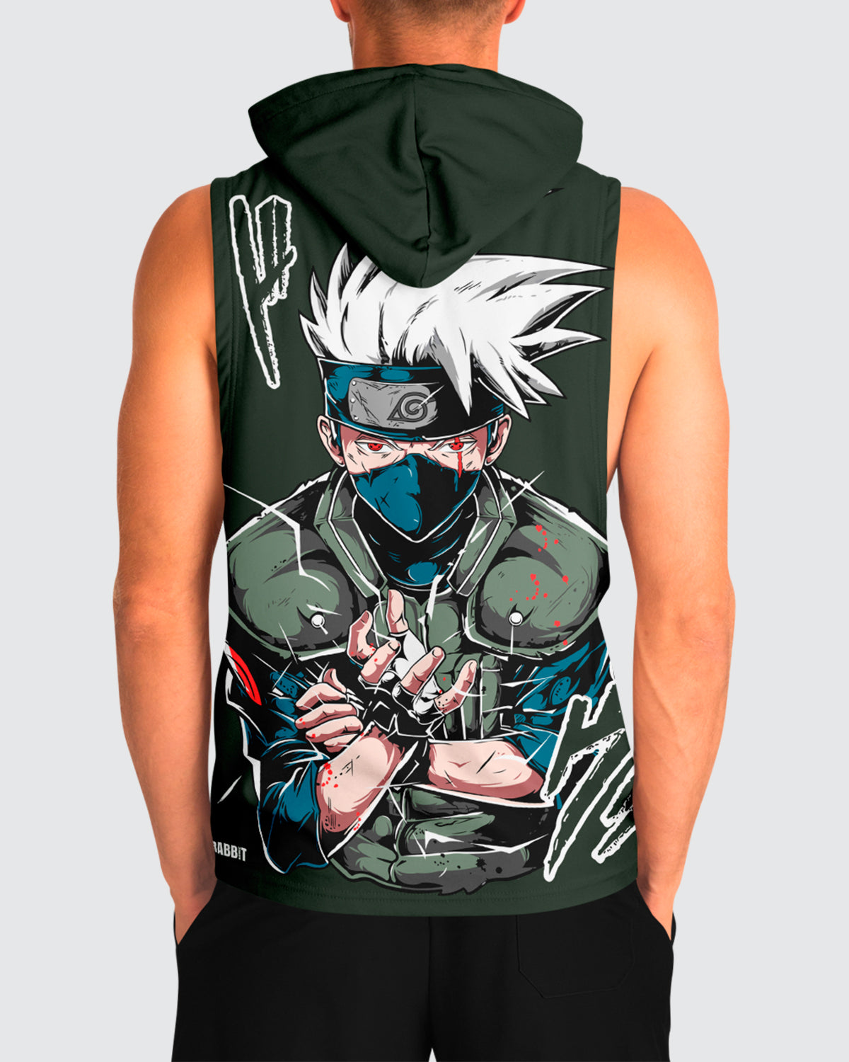 Kakashi Hatake Sleeveless Hoodie