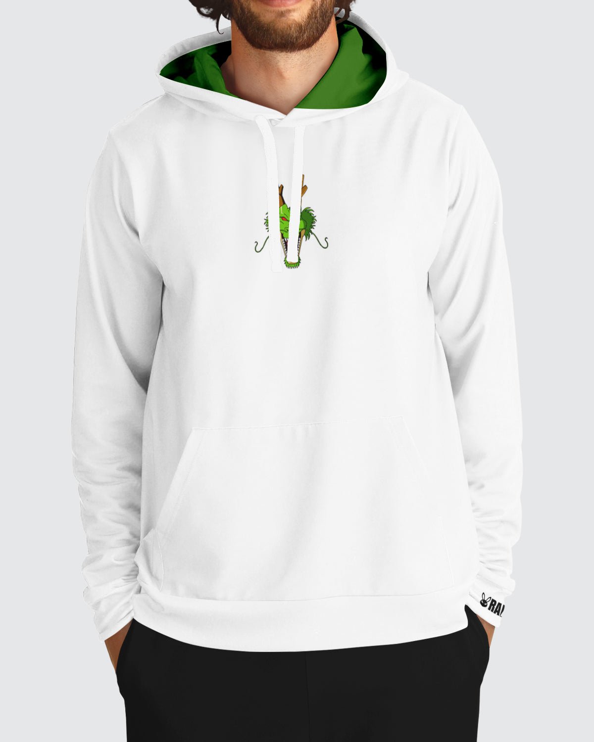 Shenron Hoodie White • Dragon Ball