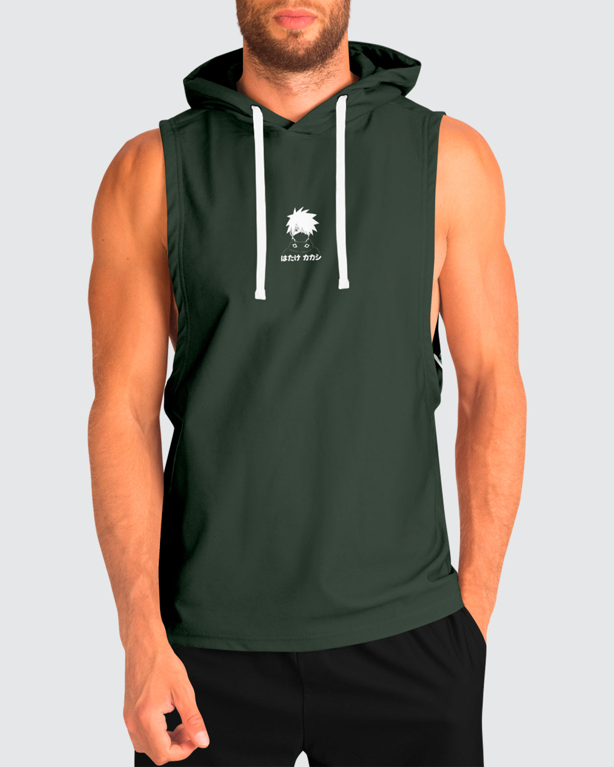 Kakashi Hatake Sleeveless Hoodie