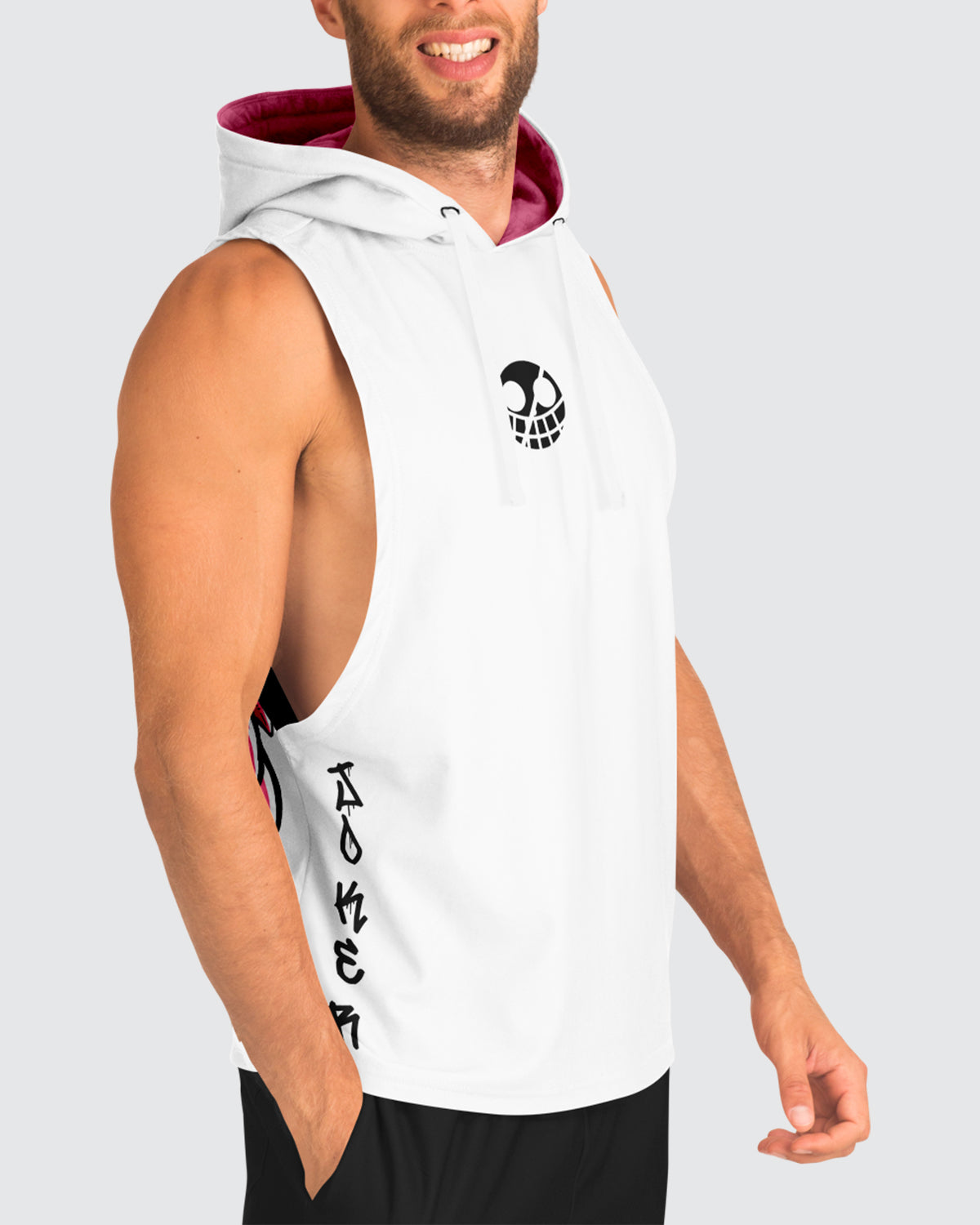 Doflamingo Joker Sleeveless Hoodie • One Piece