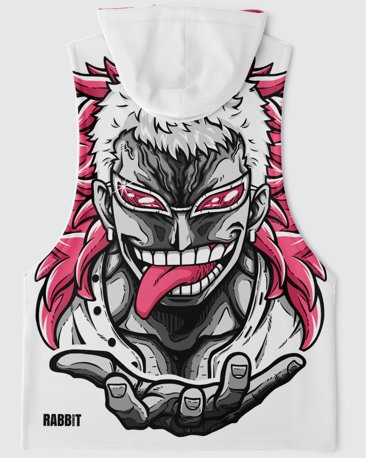 Doflamingo Joker Sleeveless Hoodie • One Piece