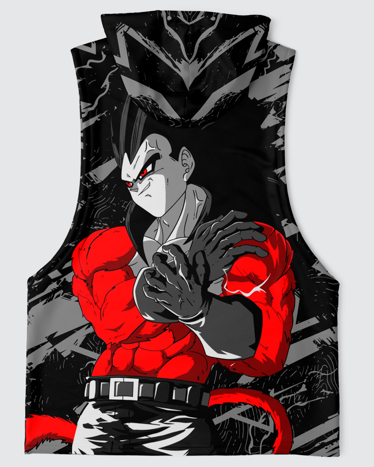 Vegeta SSJ4 Sleeveless Hoodie • Dragon Ball