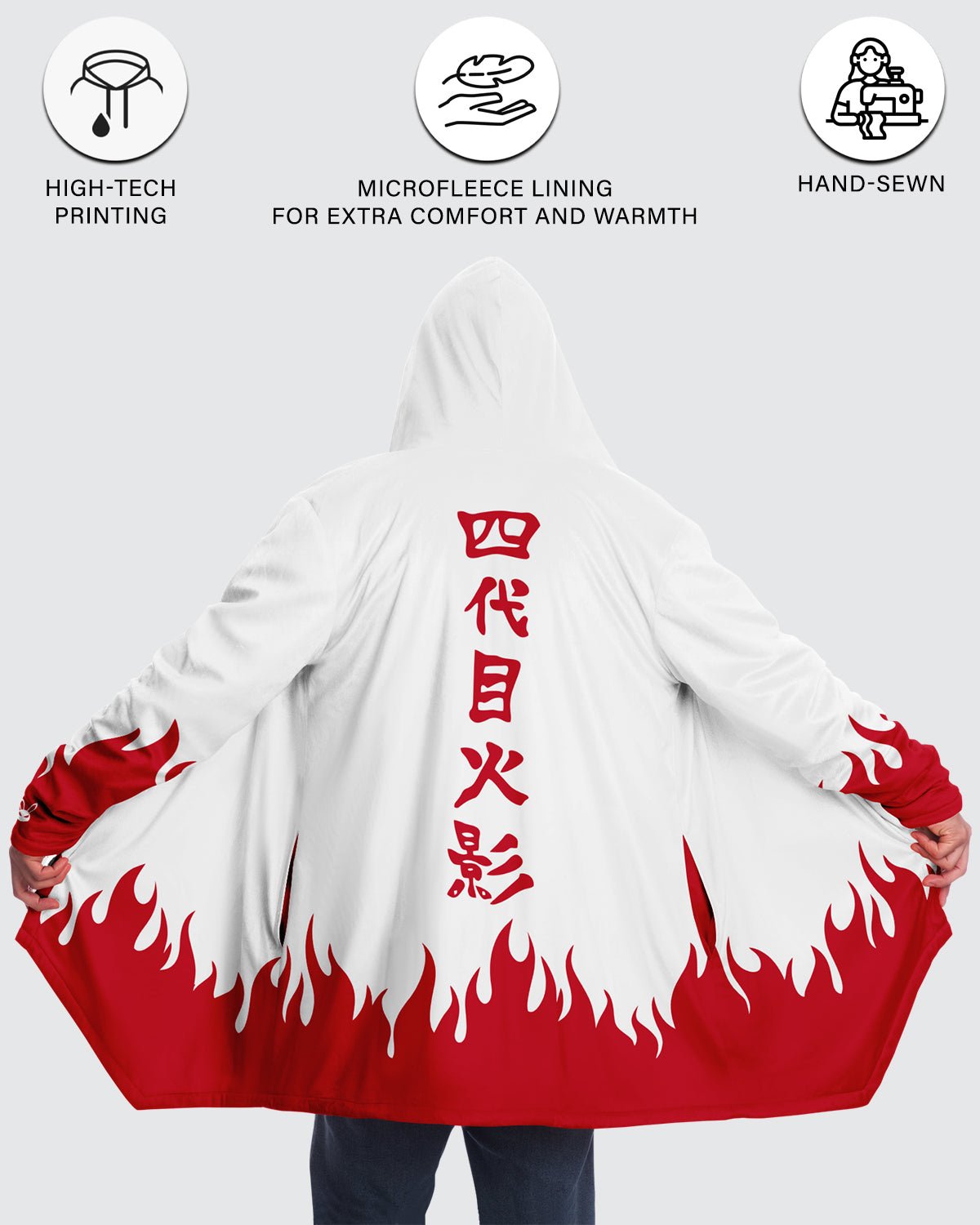 Minato Hokage Cosplay Cloak • Naruto - Rabbit Comic