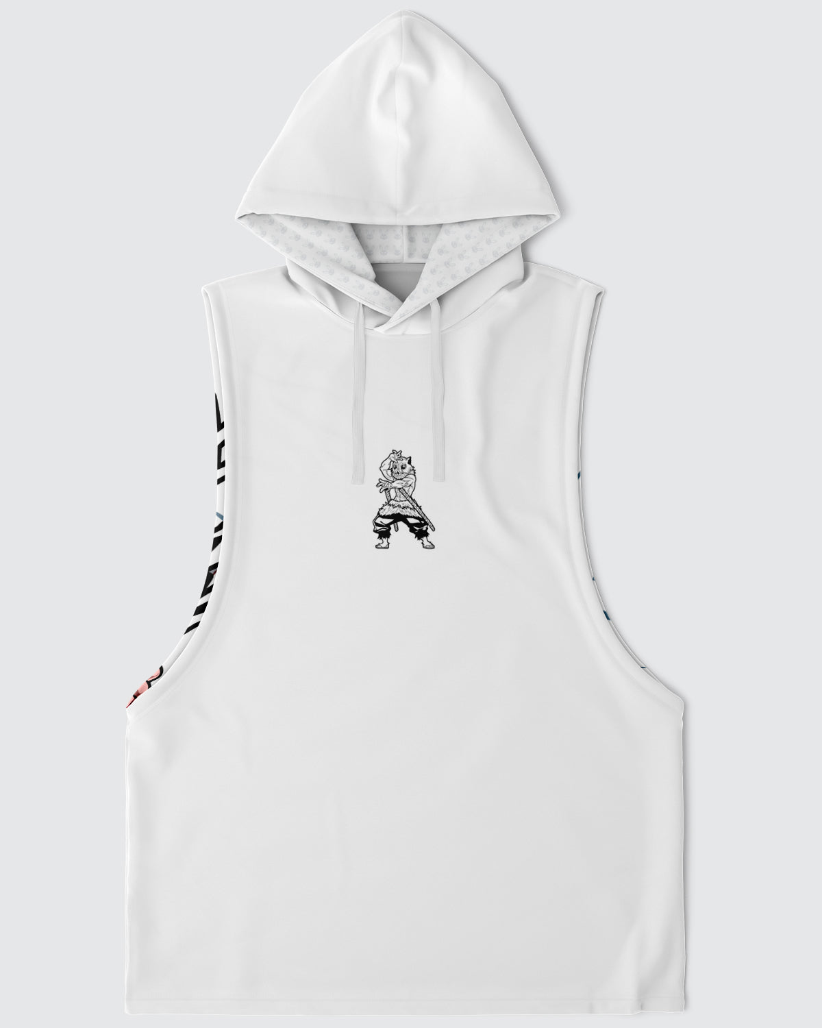 Inosuke Sleeveless Hoodie • Demon Slayer