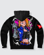 Android 18 Hoodie • Dragon Ball - Rabbit Comic