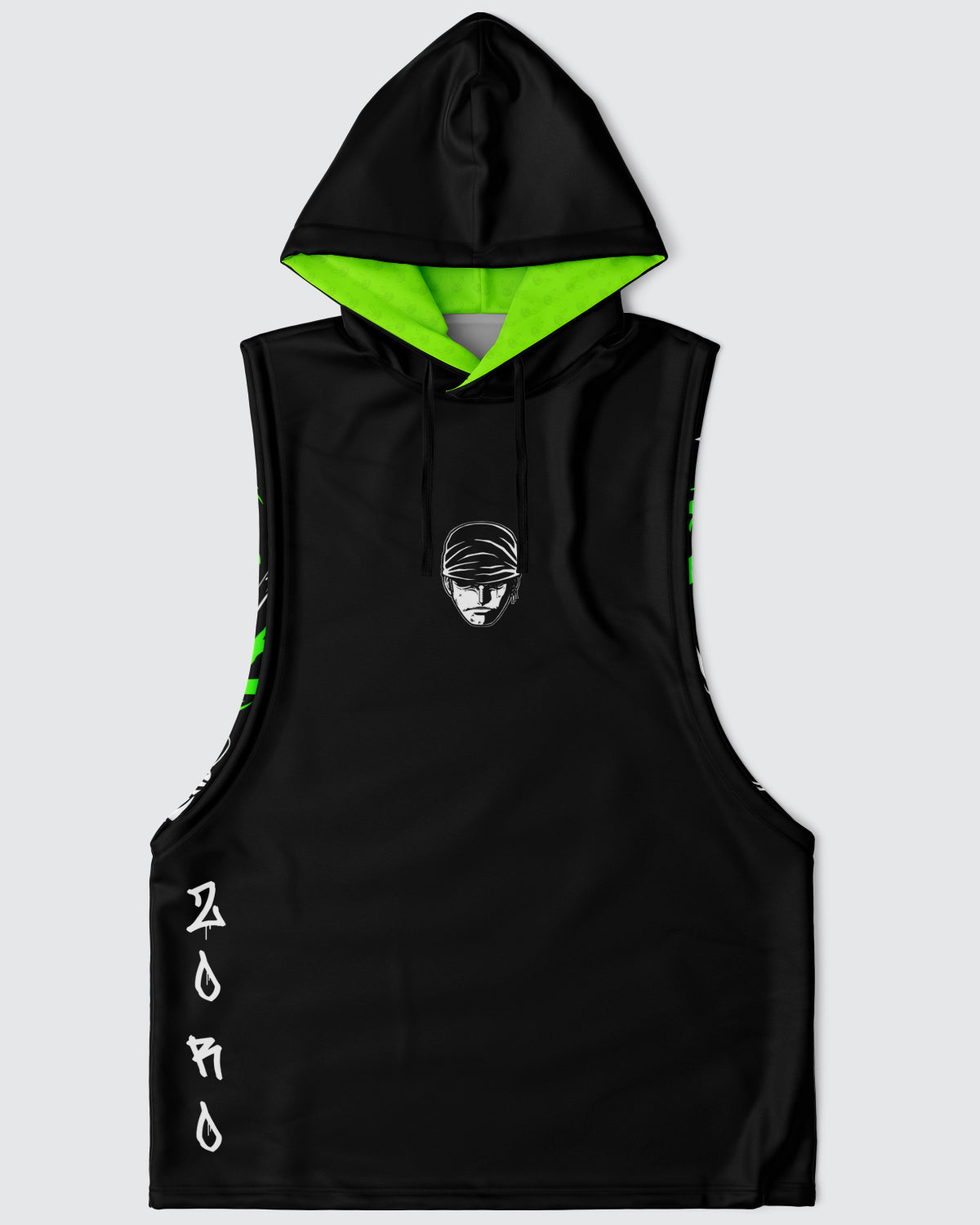 Roronoa Zoro Sleeveless Hoodie • One Piece