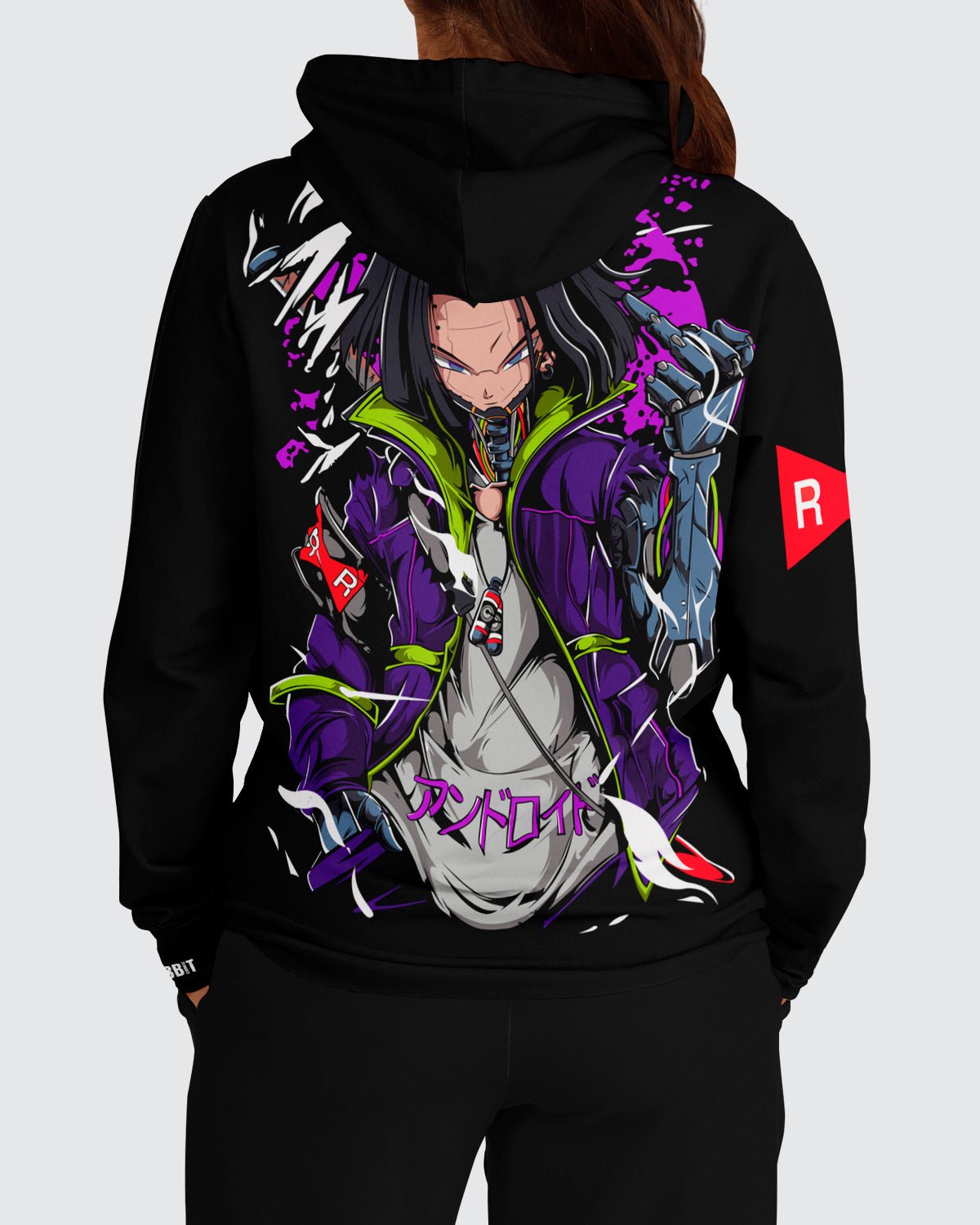 Android 17 Hoodie • Dragon Ball - Rabbit Comic