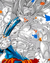 Goku Ultra Saiyan Sleeveless Hoodie • Dragon Ball