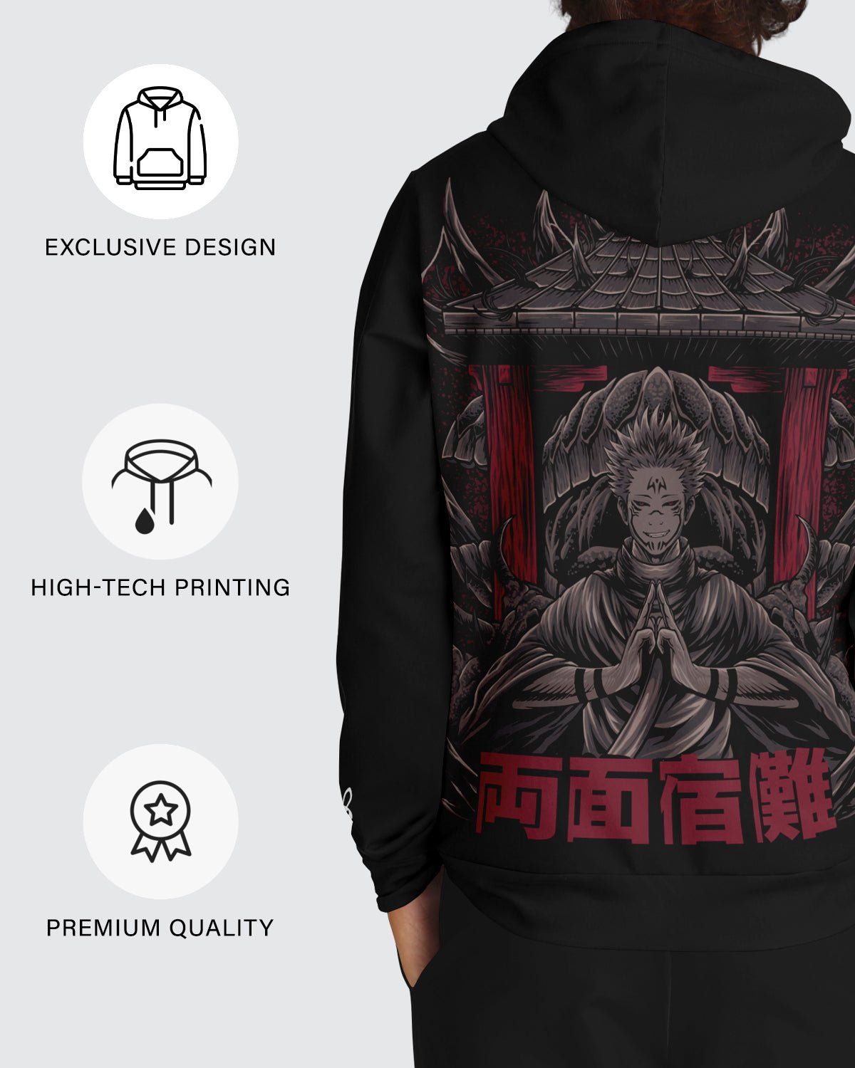 Ryomen Sukuna Hoodie • Jujutsu Kaisen - Rabbit Comic