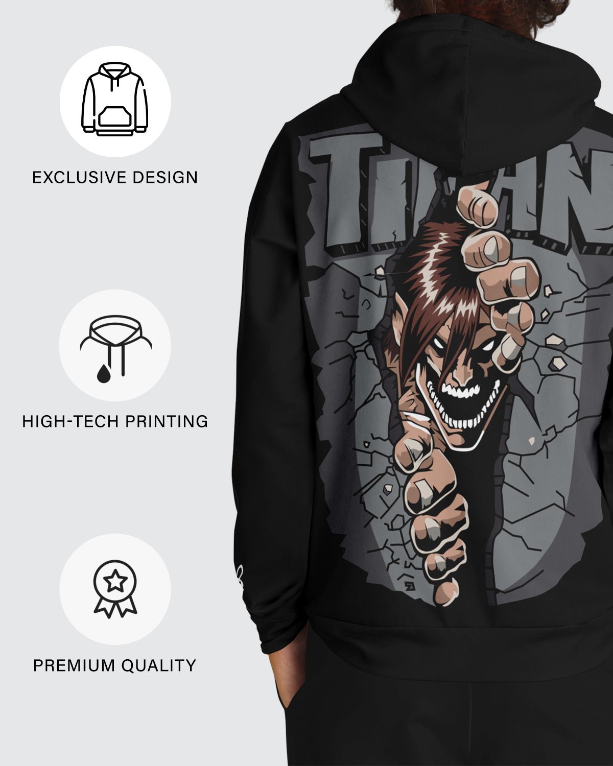 Titan Hoodie • Attack On Titan