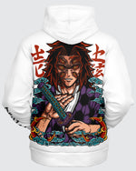 Kokushibo Hoodie • Demon Slayer - Rabbit Comic