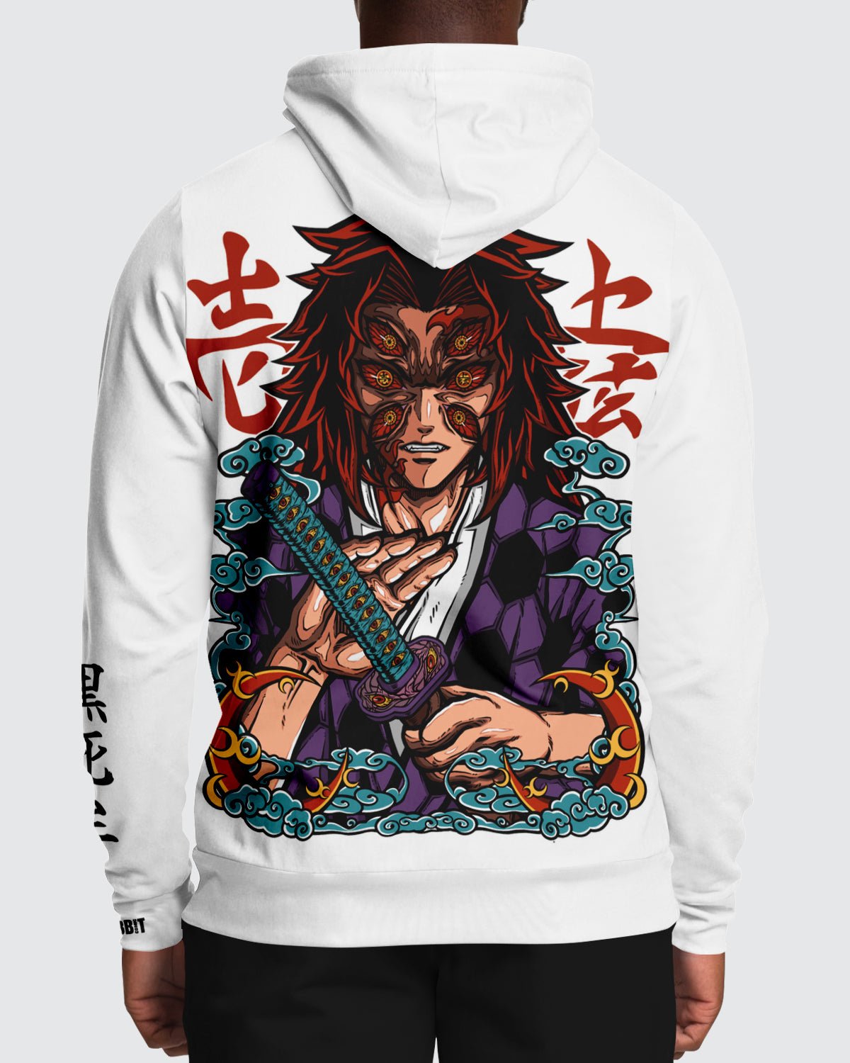 Kokushibo Hoodie • Demon Slayer - Rabbit Comic